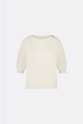 Fabienne Chapot milly short sleeve pullover off white