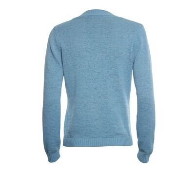 Roberto Sarto v-neck cardigan blauw
