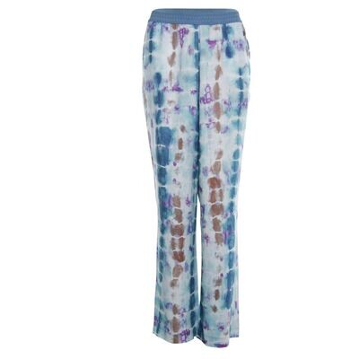 Another Woman printed wide leg pant multicolour