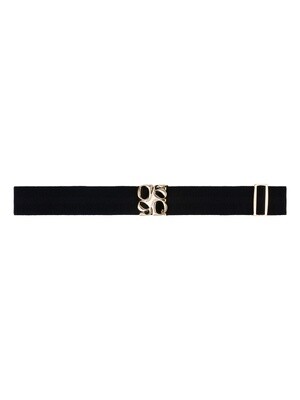 Dante 6 motif logo tape belt zwart