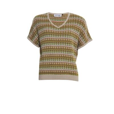 Another Woman v-neck pullover multicolour