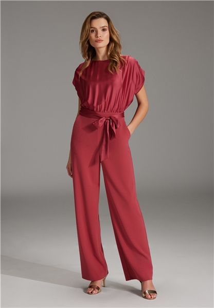 Swing jumpsuit rood