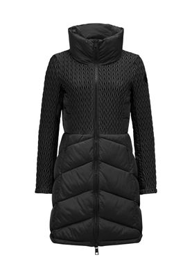 Milestone cynthia quilted citycoat zwart