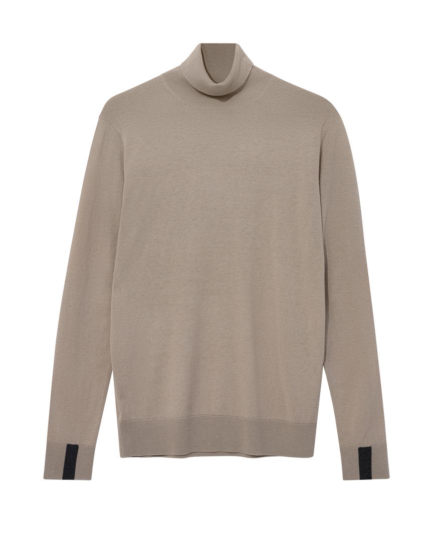 Mos Mosh Gallery adam soft zip rollneck knit kit