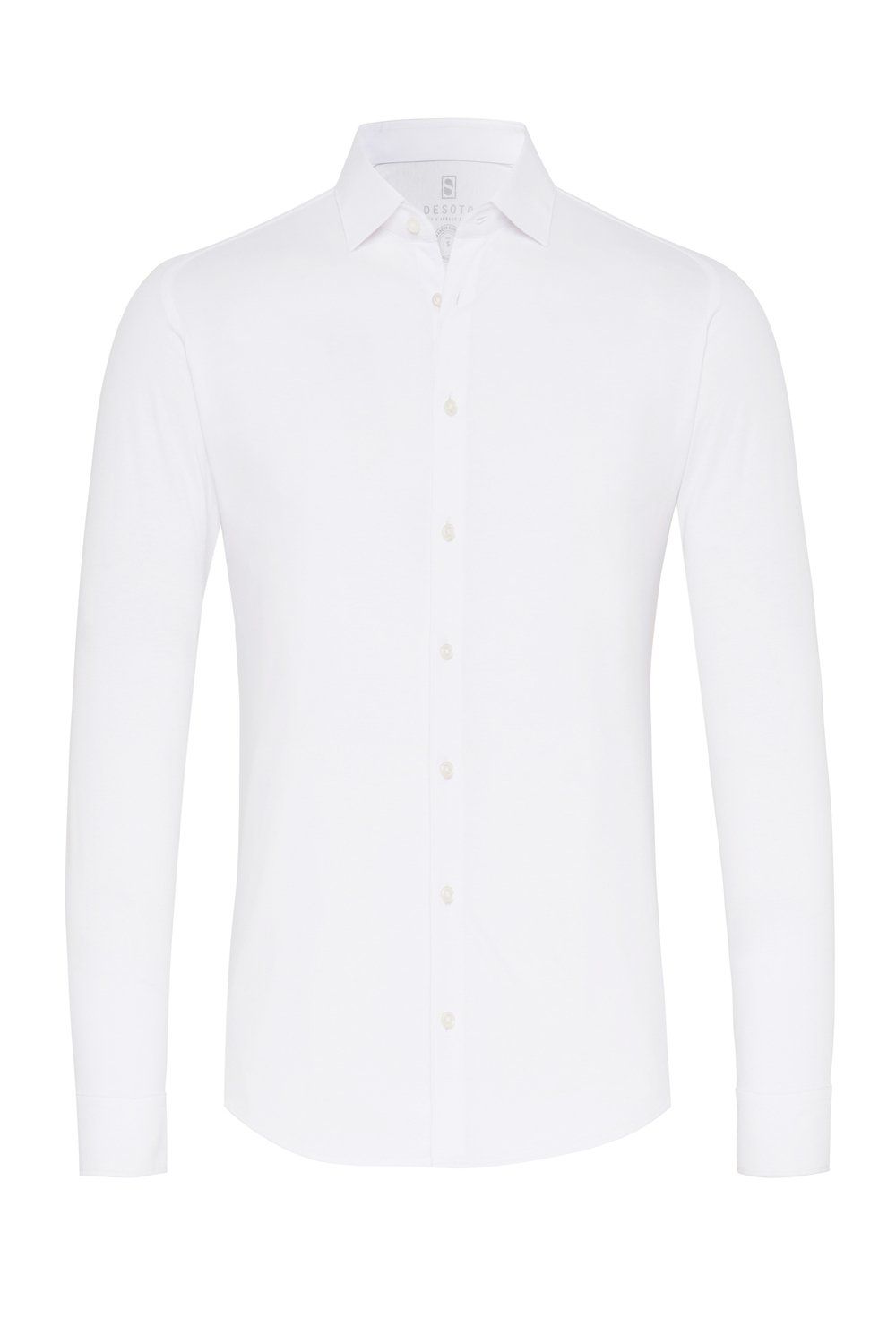 Desoto Men casual kent shirt wit