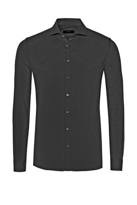 Desoto Men luxury hai shirt grijs