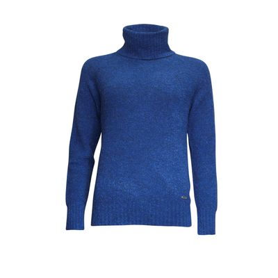 Roberto Sarto rollcollar pullover blauw Roberto Sarto rollcollar pullover blauw