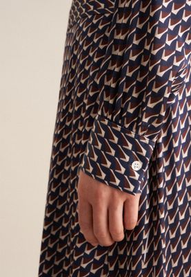 Seidensticker belted dress multicolour