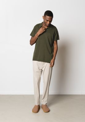 Clean Cut Copenhagen thomas knit polo groen