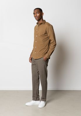 Clean Cut Copenhagen clean formal stretch shirt bruin