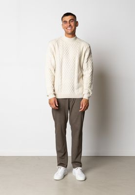 Clean Cut Copenhagen morgan wool knit off white