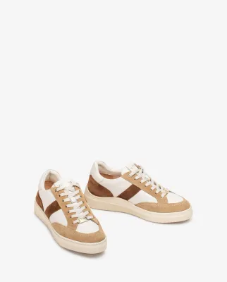 Unisa two tone citysneaker zand Unisa two tone citysneaker zand