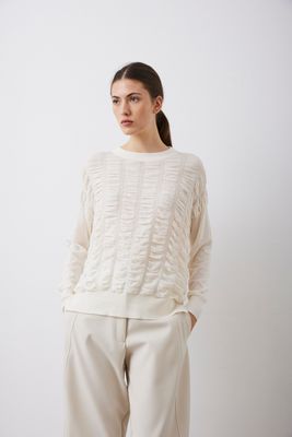 Sita Murt/ detail knitted pullover off white Sita Murt/ detail knitted pullover off white
