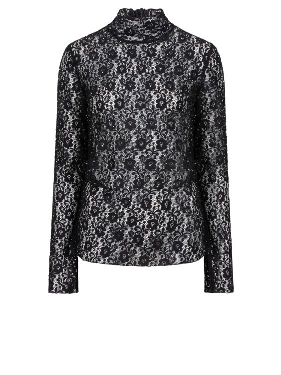 Dante 6 prebble lace top zwart