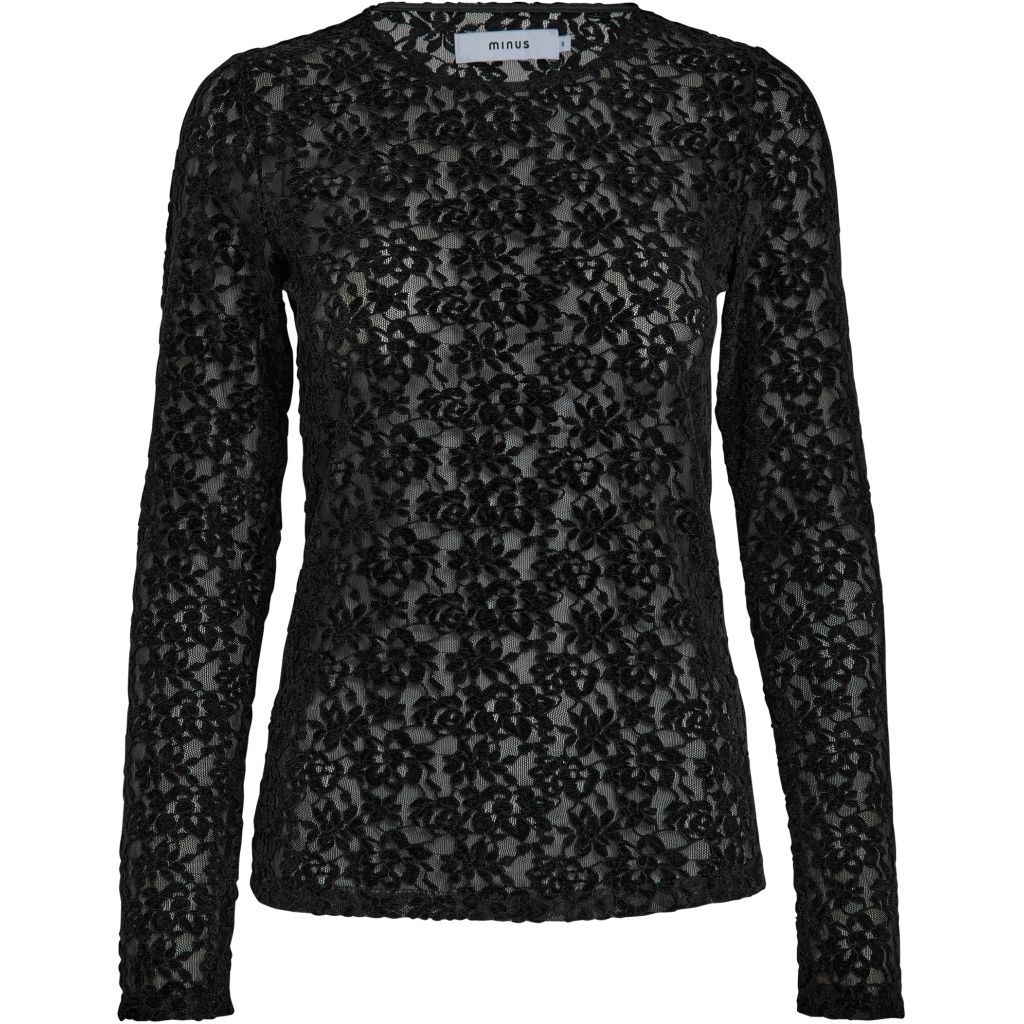 Minus kaya lace top zwart