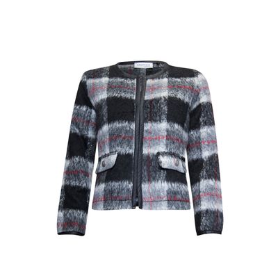 Another Woman checked jacket multicolour Another Woman checked jacket multicolour