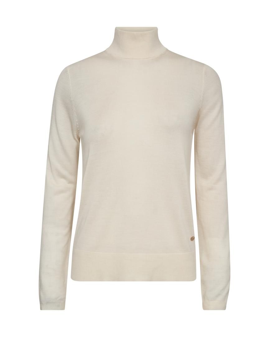 Mos Mosh relena donda highneck knit off white