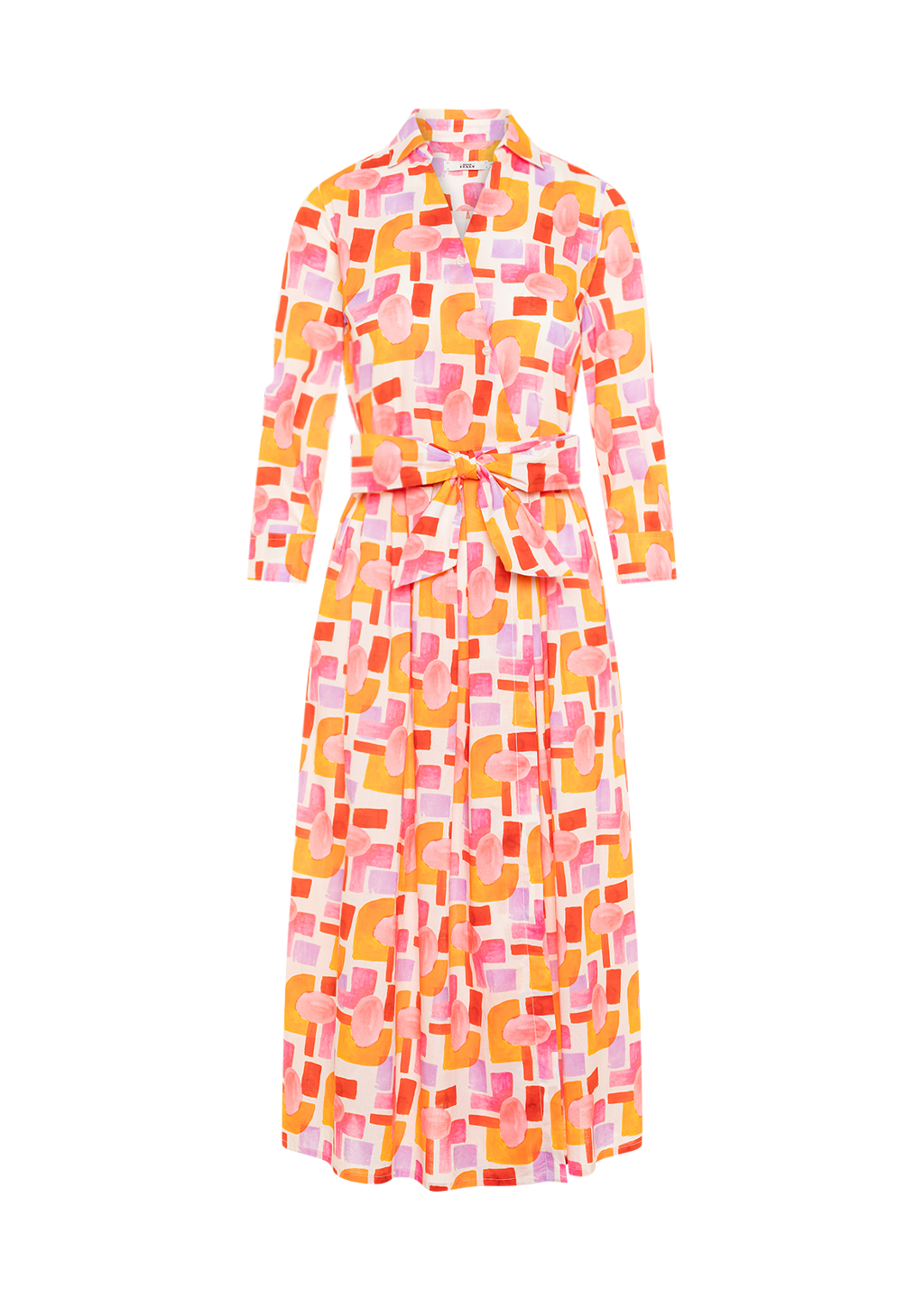 0039 Italy printed dress multicolour