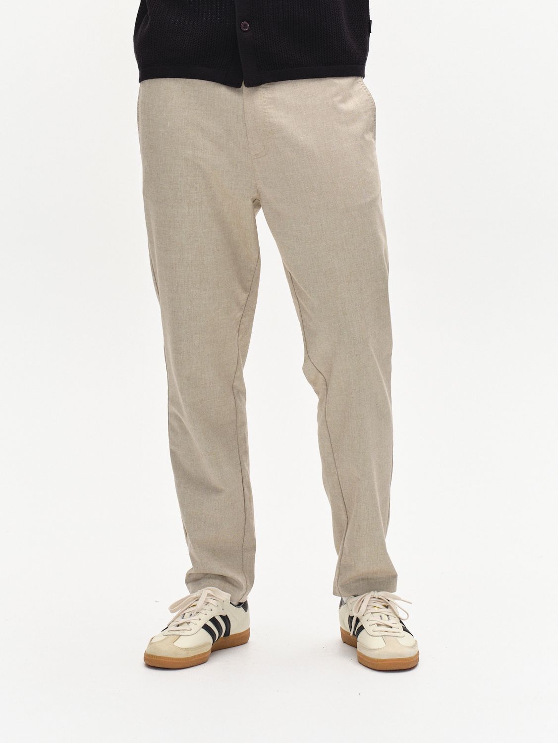 Gabba monza button carre pants zand