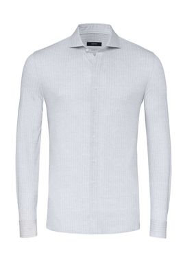 Desoto Luxury luxury hai stretch shirt grijs