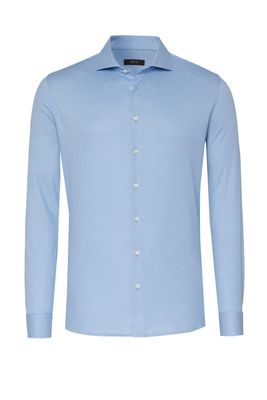 Desoto Luxury luxury hai stretch shirt blauw