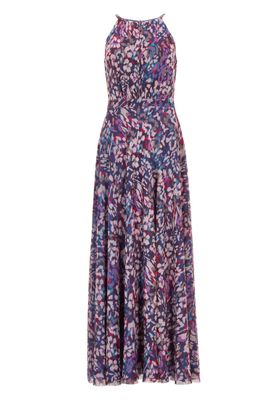 Swing long printed mesh dress multicolour Swing long printed mesh dress multicolour