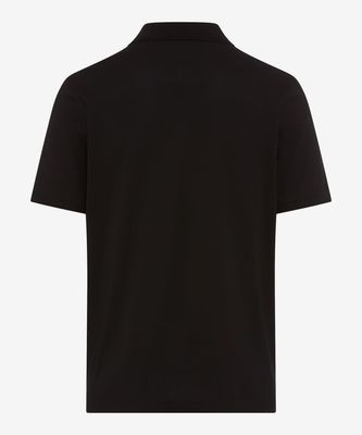 Brax Men polo pique zwart