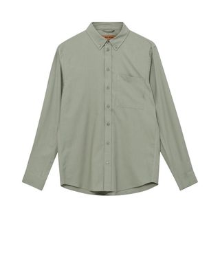 Mos Mosh Gallery theo soft shirt groen