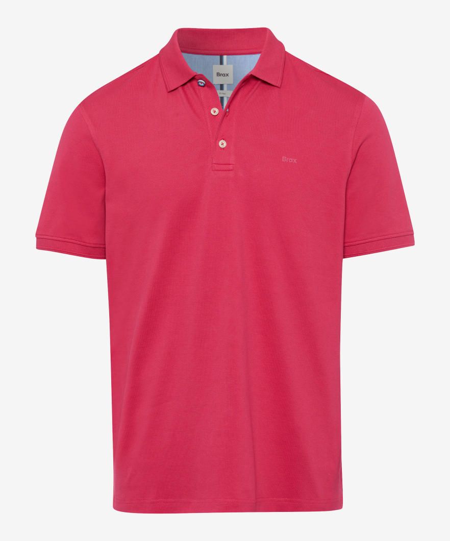 Brax Men polo pique roze