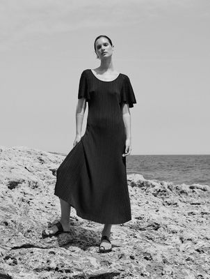 Sita Murt/ knitted dress zwart Sita Murt/ knitted dress zwart