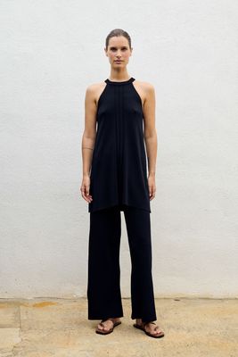 Sita Murt/ long knitted top zwart
