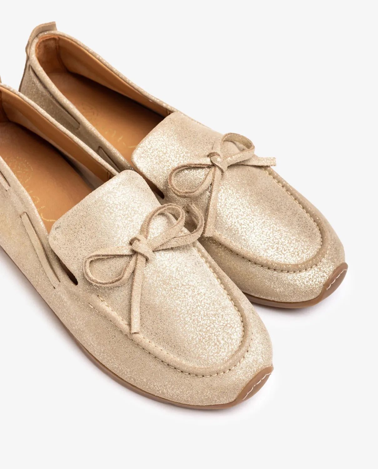 Unisa suede loafer zand