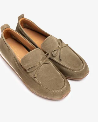 Unisa suede loafer groen Unisa suede loafer groen