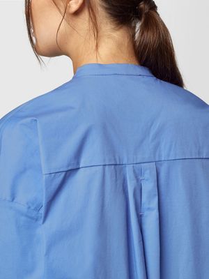 Alpha Studio belted midi dress blauw