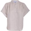 Minus sabbi linnen blouse zand