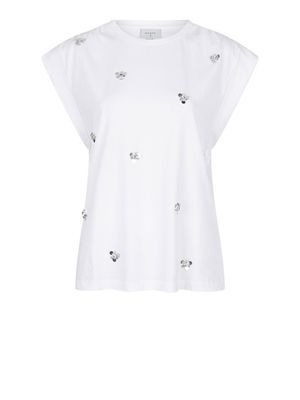 Dante 6 sparrow sequins embellished tee wit