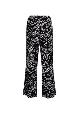 Seidensticker printed linnen pants multicolour