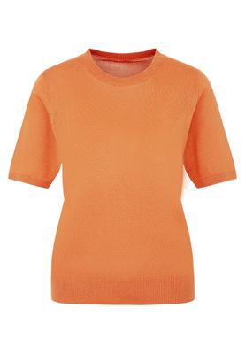 Seidensticker knitted top oranje