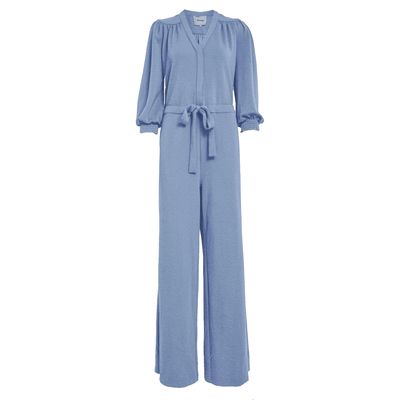 Minus fiba modal jumpsuit blauw