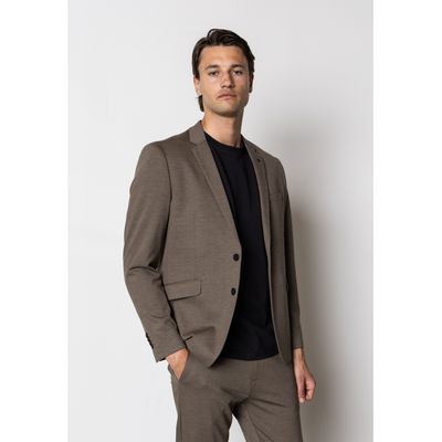 Clean Cut Copenhagen brendon jersey blazer bruin