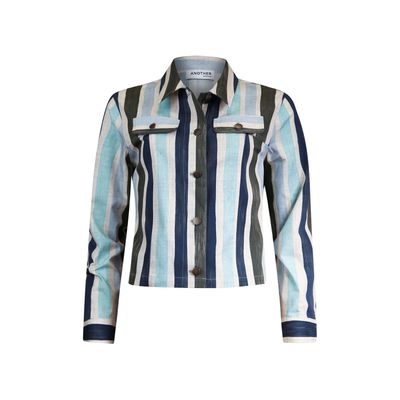 Another Woman printed short jacket multicolour