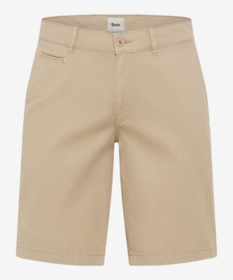 Brax Men bari cotton shorts zand