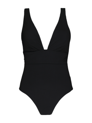 Barts Amsterdam solid sculpting one piece zwart