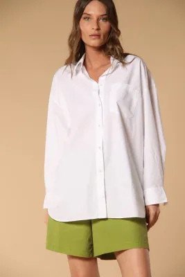 Mason's poplin blouse wit