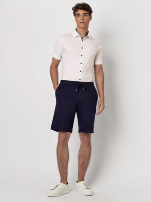 Desoto Men stretch shorts blauw