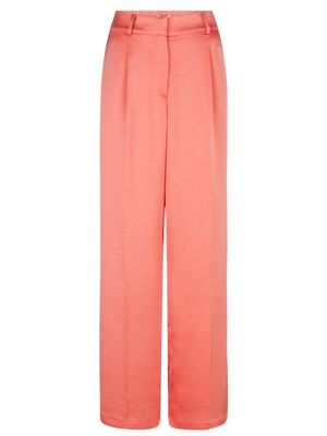Dante 6 jules satin smart pants oranje