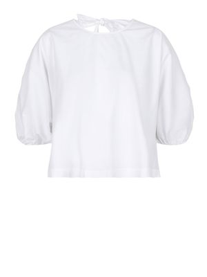Dante 6 riann balloon sleeve top wit