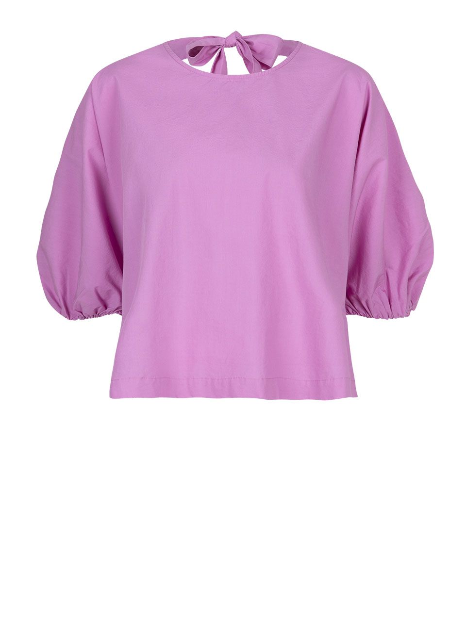 Dante 6 riann balloon sleeve top roze