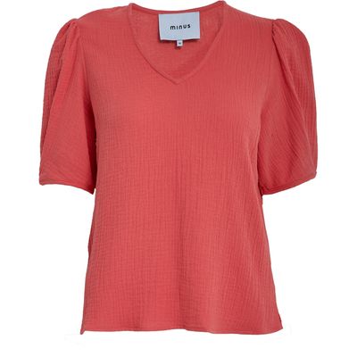 Minus stina blouse roze