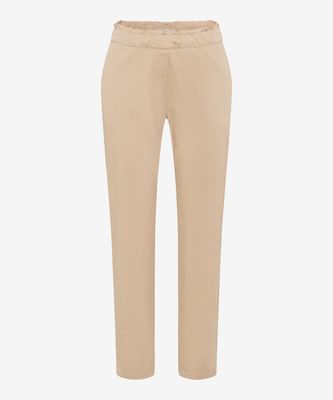 Brax mona s cotton chino zand